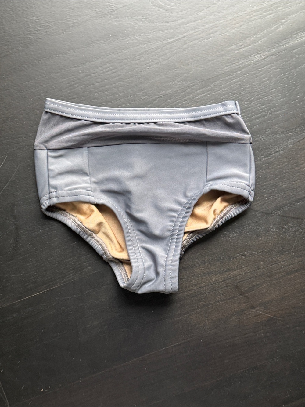 Kids Dance Briefs - Grey